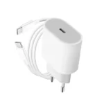 Chargeur USB-C 20W iPhone 100% Original avec Câble